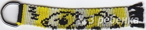 Схема фенечки прямым плетением 5975