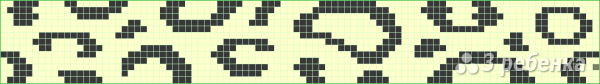 Схема фенечки прямым плетением 5776
