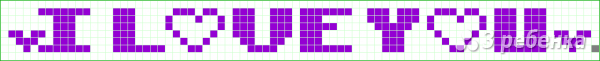 Схема фенечки прямым плетением 10335