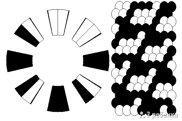 Схема фенечки кумихимо 21094
