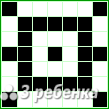 Схема фенечки прямым плетением 23356