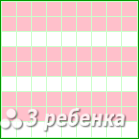 Схема фенечки прямым плетением 24207