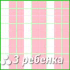 Схема фенечки прямым плетением 24207