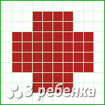 Схема фенечки прямым плетением 25949