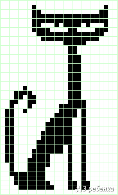 Схема фенечки прямым плетением 31456